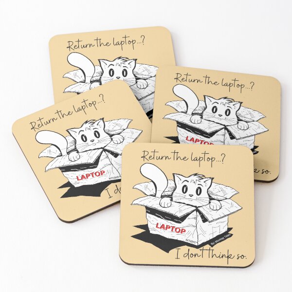Item preview, Return the laptop...? designed and sold by MonkeyTales.