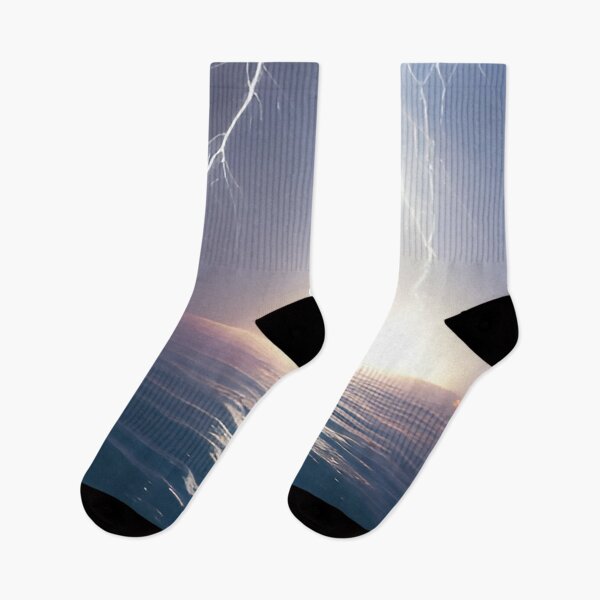 Item preview, Lightning Strikes in Night Sky over Water.  designed and sold by deniselynnimage.