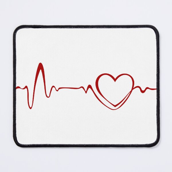 Item preview, Heartbeat ECG wave for valentines day designed and sold by DesignsByMadiha.