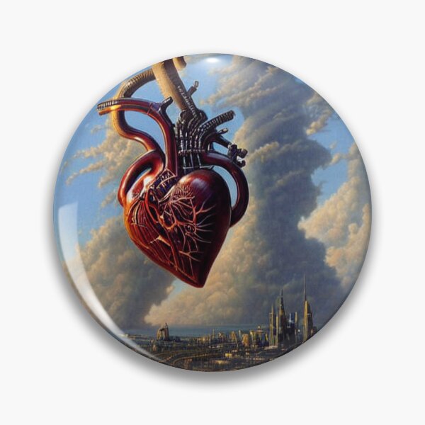 Item preview, Steampunk mechanical heart designed and sold by Dendros-Studio.