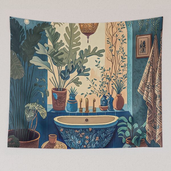 Item preview, Moroccan Bathroom designed and sold by Cyberpunk Designs.