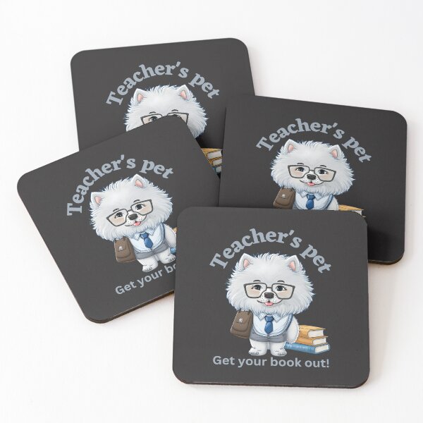 Item preview, Teachers pet, get your books out, books, schoolteacher, teacher t-shirt, teacher gift. - funny- teacher - dog designed and sold by K.M. Creations.