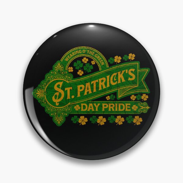 Item preview, ST PATRICK'S DAY PRIDE Irish Clover Vintage Shamrock Design designed and sold by ej-sulu.