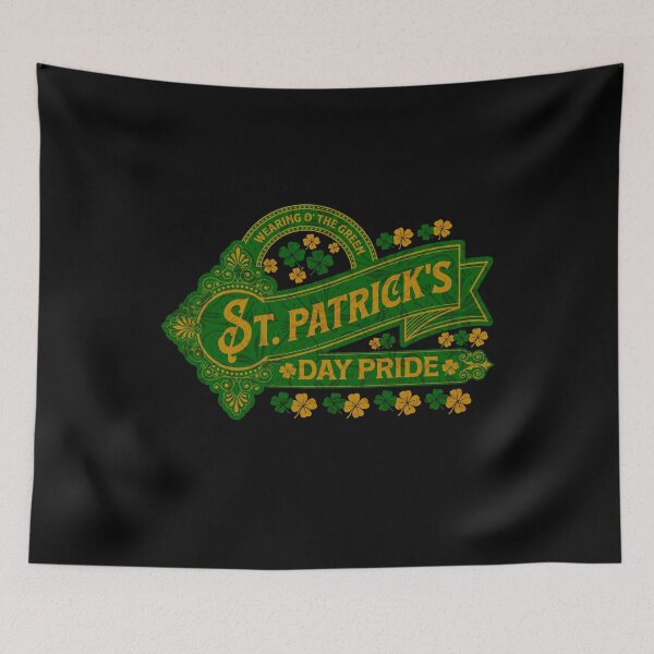 Item preview, ST PATRICK'S DAY PRIDE Irish Clover Vintage Shamrock Design designed and sold by ej-sulu.