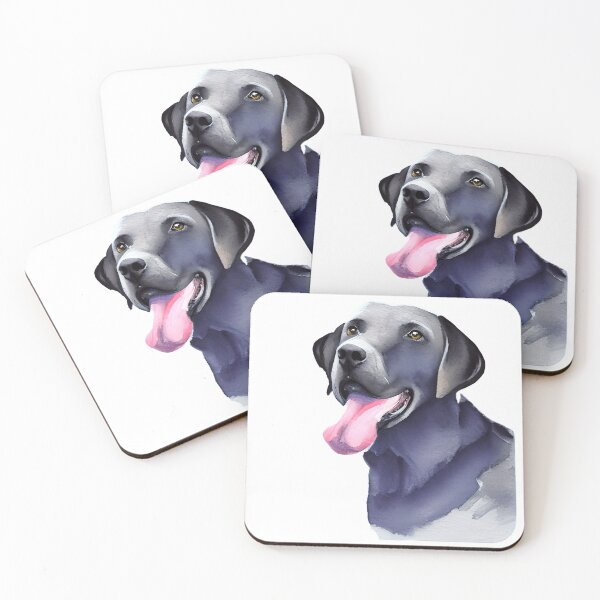 Item preview, Black Lab, Black Labrador Retriever Dog Watercolor designed and sold by BestUncommonTee.