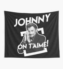 Johnny On T'aime Wall Tapestry