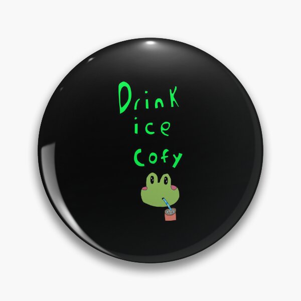 Item preview, Drink Ice Cofy Frog designed and sold by Usagicollection.