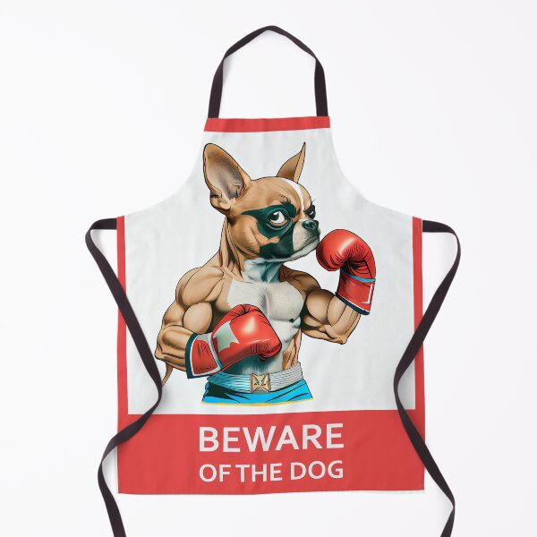 Item preview, Beware of the dog Chihuahua boxer  designed and sold by Quiki.