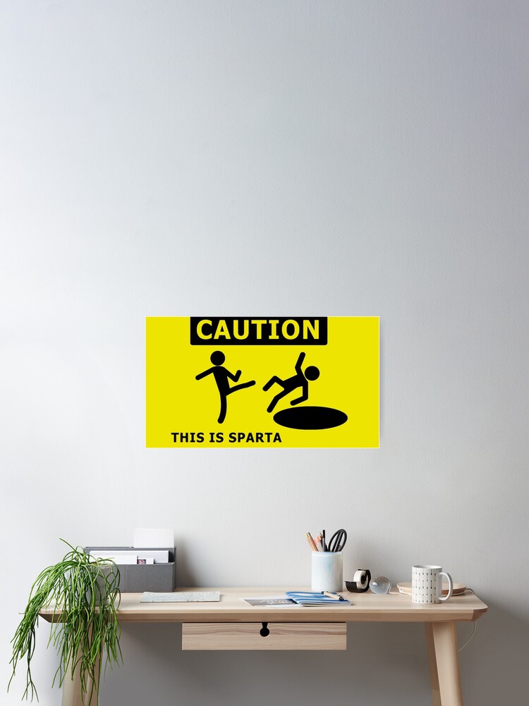 Caution: This is Sparta Patch + Sticker – PatchPanel