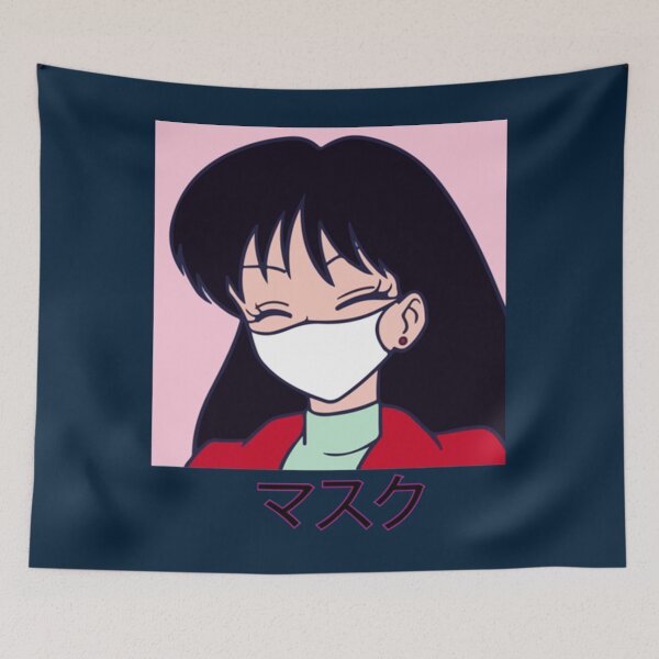 Item preview, anime kawai mask       designed and sold by scenicster12.