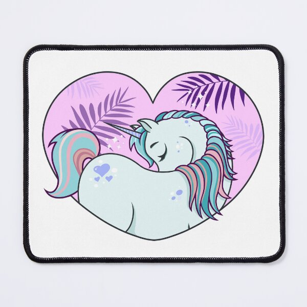 Item preview, Love unicorn - turquoise designed and sold by Wounyz.