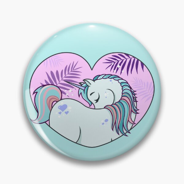 Item preview, Love unicorn - turquoise designed and sold by Wounyz.