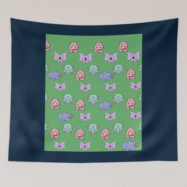 Item preview, Pastel Animals Children Colorful designed and sold by scenicster12.