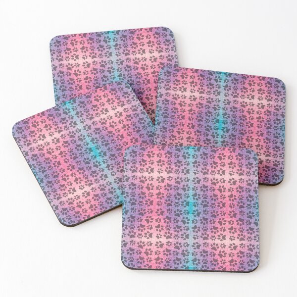 Item preview, pretty pawprint pattern for your pet smaller pattern designed and sold by Rosefurn.