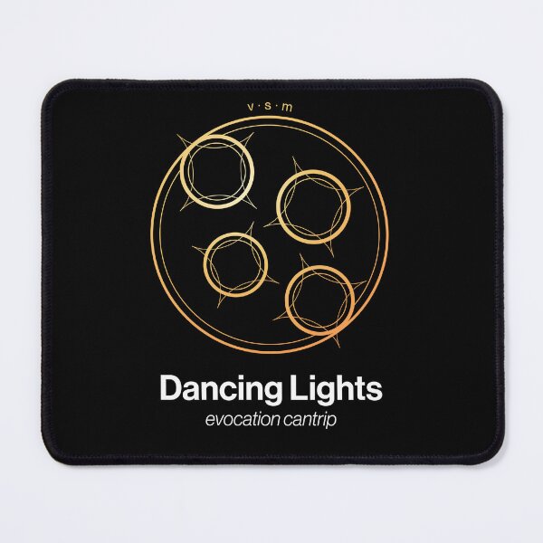 Item preview, Dancing Lights Spell Symbol designed and sold by Unspelled.