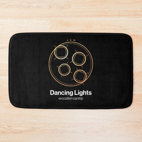 Item preview, Dancing Lights Spell Symbol designed and sold by Unspelled.