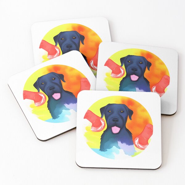 Item preview, Black Lab, Black Labrador Retriever Dog Watercolor designed and sold by BestUncommonTee.