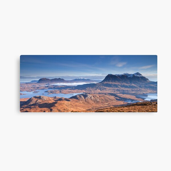 Cul Mor and Suilven Canvas Print
