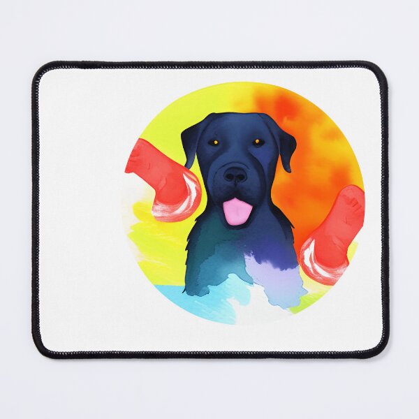 Item preview, Black Lab, Black Labrador Retriever Dog Watercolor designed and sold by BestUncommonTee.