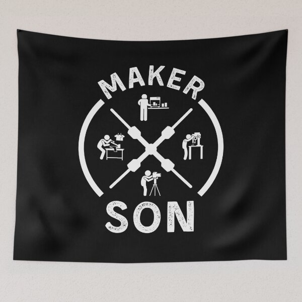 Item preview, Maker Son designed and sold by BadAttitudeTees.