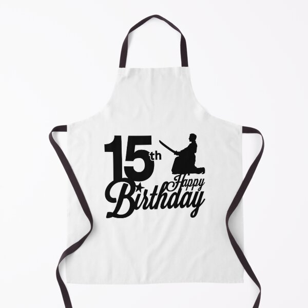 Item preview, 15th Birthday T-Shirt, Happy Birthday T-shirt, samurai theme, Birthday Gift, Design for Man and Ladies ,Boy and Girl ,Classic T-Shirt Gift designed and sold by sixday 7day.