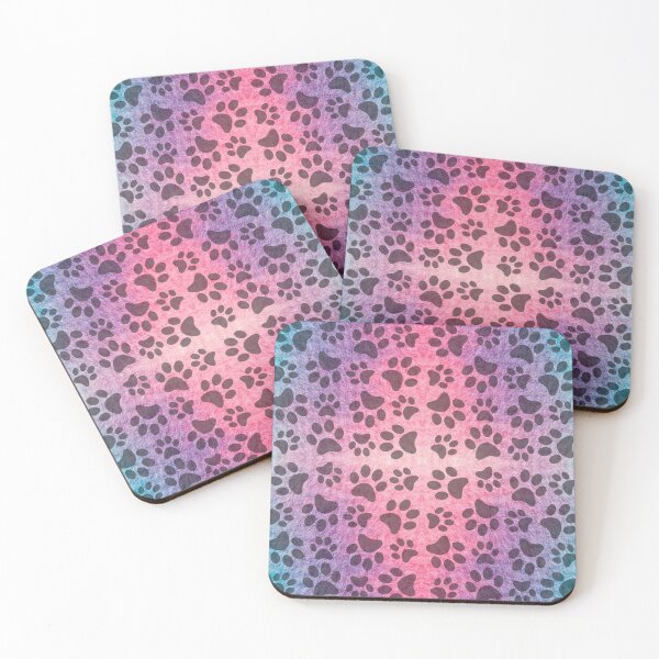 Item preview, pretty pawprint pattern for your pet designed and sold by Rosefurn.