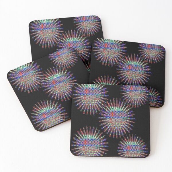 Item preview, Spastic Spectrum Spiked Snowflakes by SpazZz designed and sold by PPPimp.