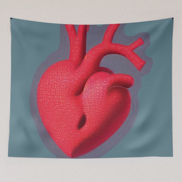 Item preview, Abstract heart drawing designed and sold by Dendros-Studio.