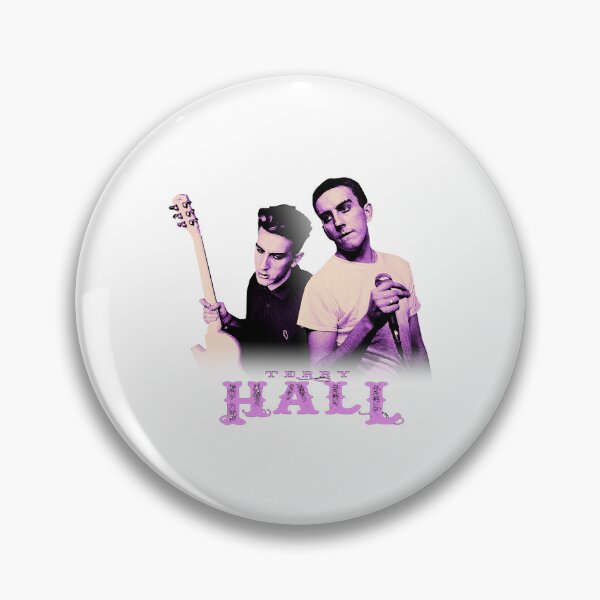 Item preview, terry hall black _amp_ purple art designed and sold by VidyaCraftsj.