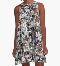 Elvis presley collage A-Line Dress