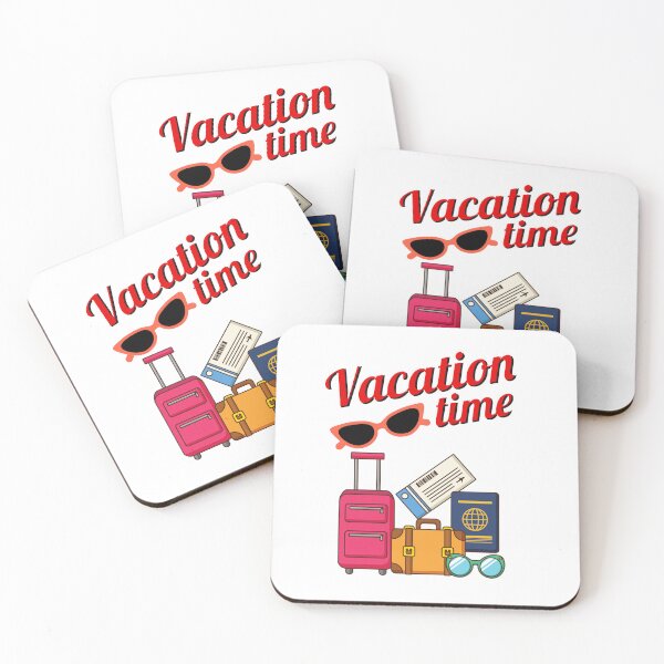 Item preview, Vacation Time with Passport and baggage for Traveller  designed and sold by Thanineemedia.