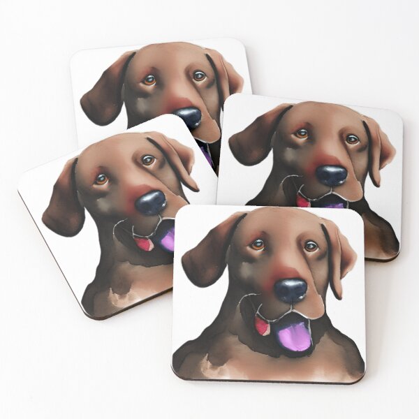 Item preview, Chocolate Lab/Chocolate Labrador/ Watercolor designed and sold by BestUncommonTee.
