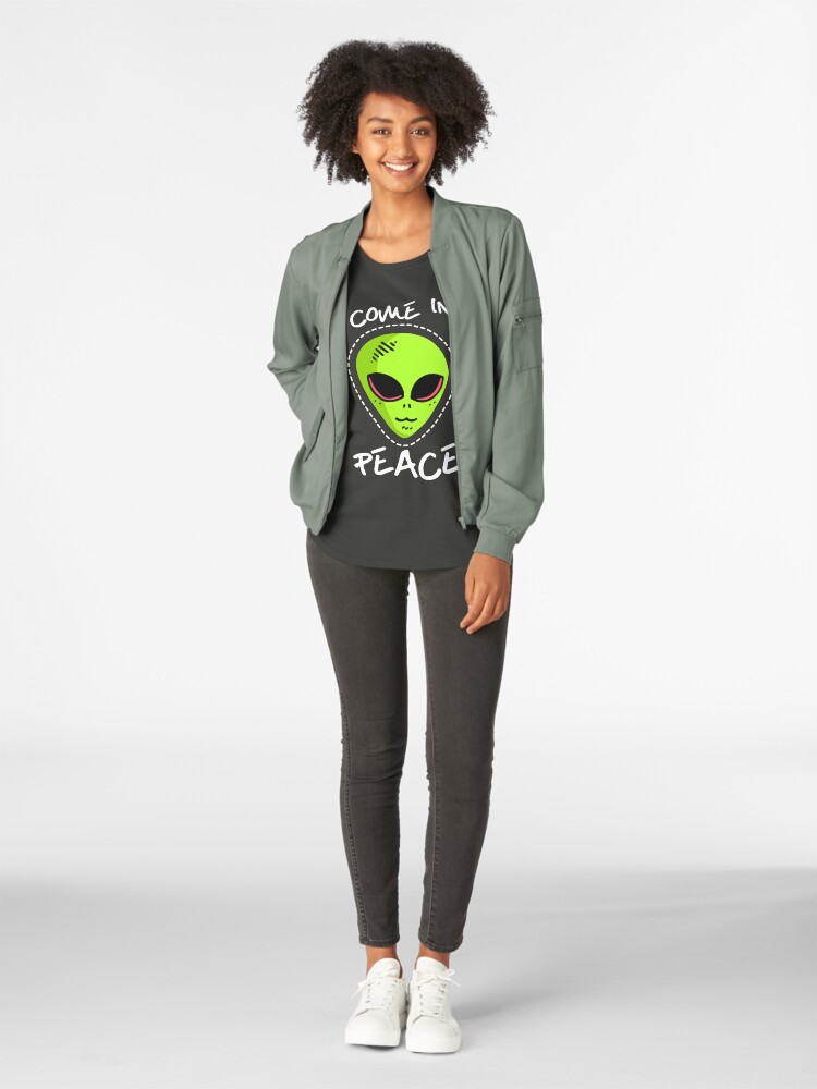 peace alien shirt