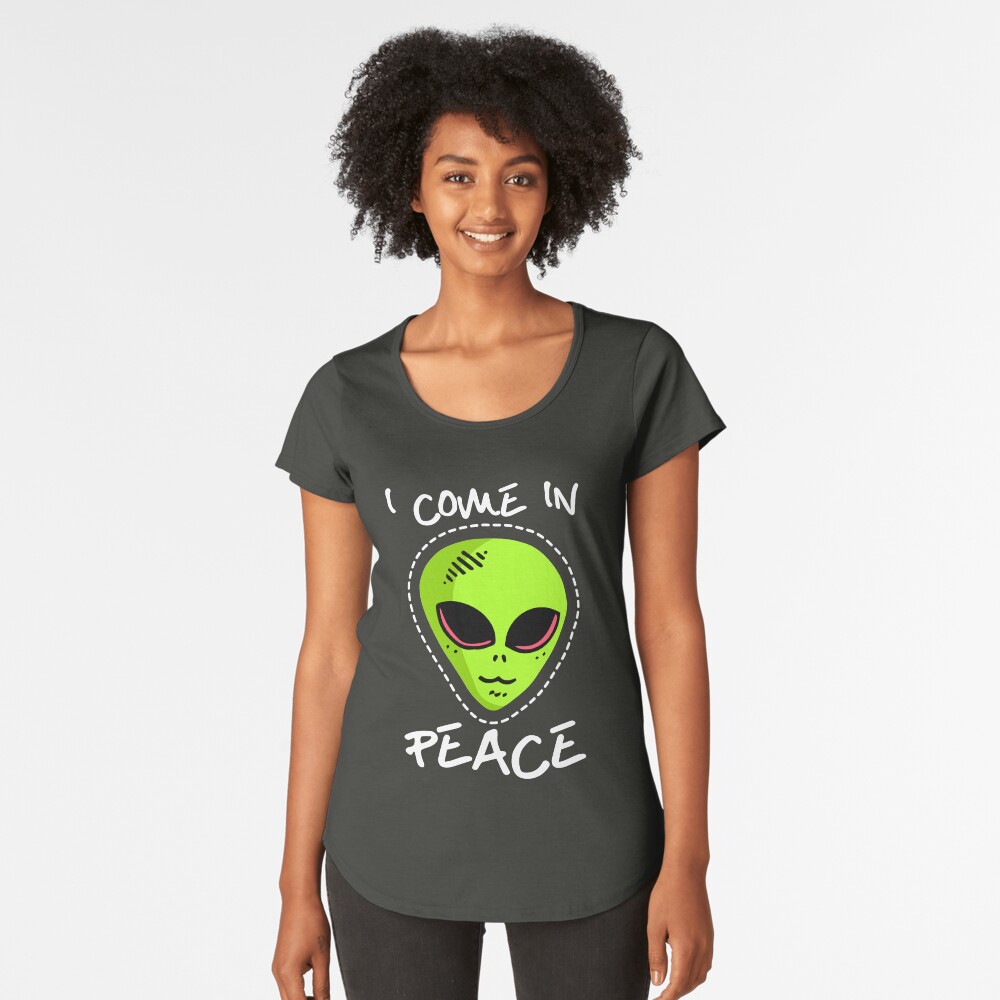 peace alien shirt