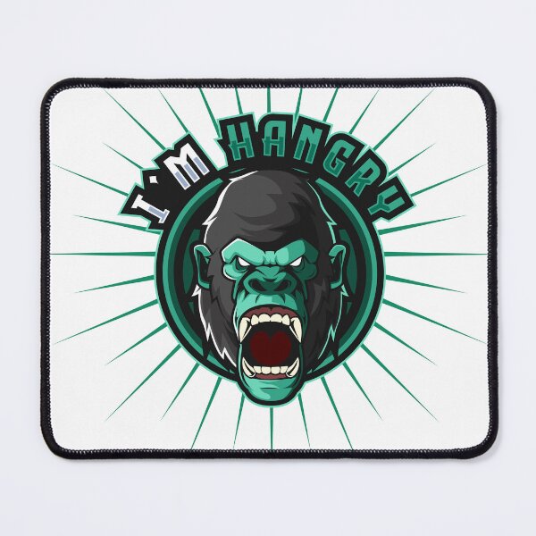 Item preview, I'M HANGRY - Green gorilla designed and sold by ForecastVSN.