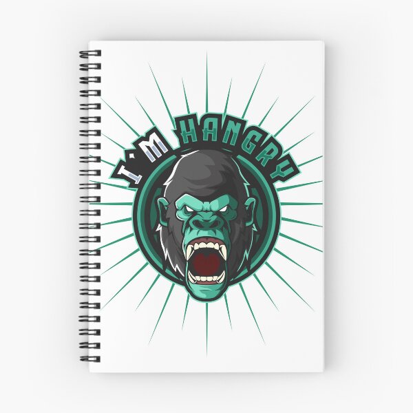 Item preview, I'M HANGRY - Green gorilla designed and sold by ForecastVSN.