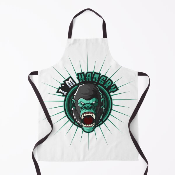 Item preview, I'M HANGRY - Green gorilla designed and sold by ForecastVSN.