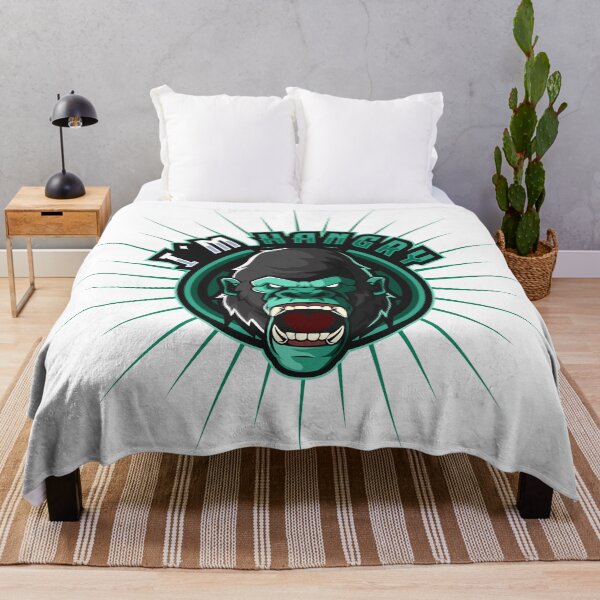 Item preview, I'M HANGRY - Green gorilla designed and sold by ForecastVSN.