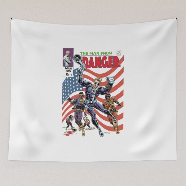 Item preview, The Man From D.A.N.G.E.R. designed and sold by LaughterAndWar.