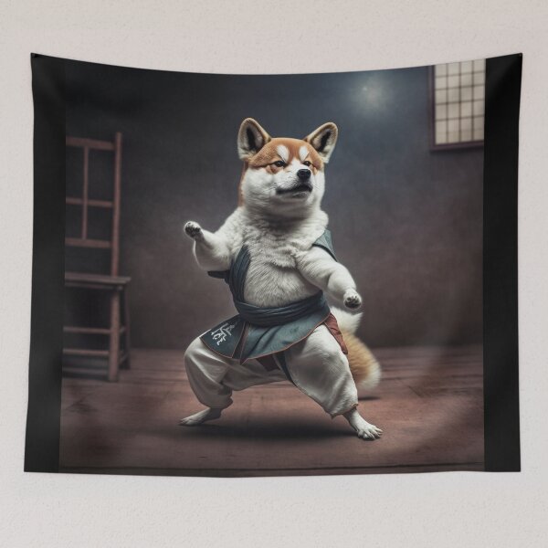 Item preview, Dog knows karate best designed and sold by PickCreation.
