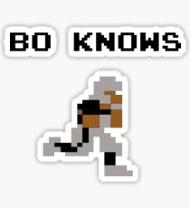 Bo Knows Sticker