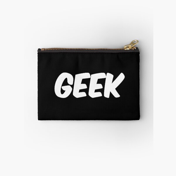 Item preview, GEEK lettering white computer and IT motif designed and sold by NoriTEEs.