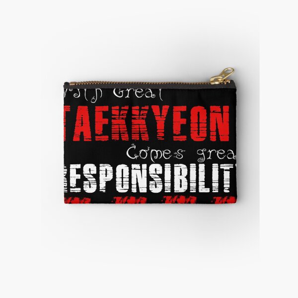 Item preview, With great Taekkyeon comes great responsibility designed and sold by MartialArtsNerd.