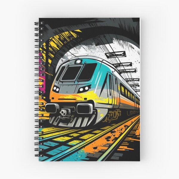 Item preview, Graffiti Style Train - Train Railroad Art designed and sold by domvito.
