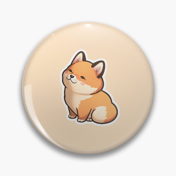 Item preview, "Round and Joyful: A Fat Shiba" designed and sold by mai-gallery.
