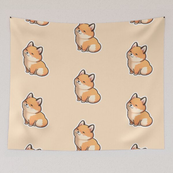 Item preview, "Round and Joyful: A Fat Shiba" designed and sold by mai-gallery.