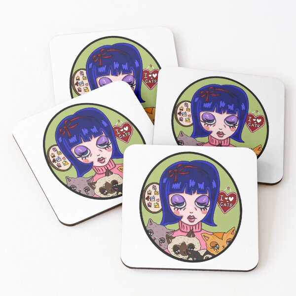 Item preview, sad cat lady designed and sold by phiasstickers.