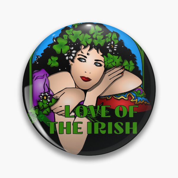 Item preview, LUCK AND LOVE OF THE IRISH, Irish Girl Ireland designed and sold by ej-sulu.