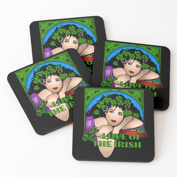Item preview, LUCK AND LOVE OF THE IRISH, Irish Girl Ireland designed and sold by ej-sulu.