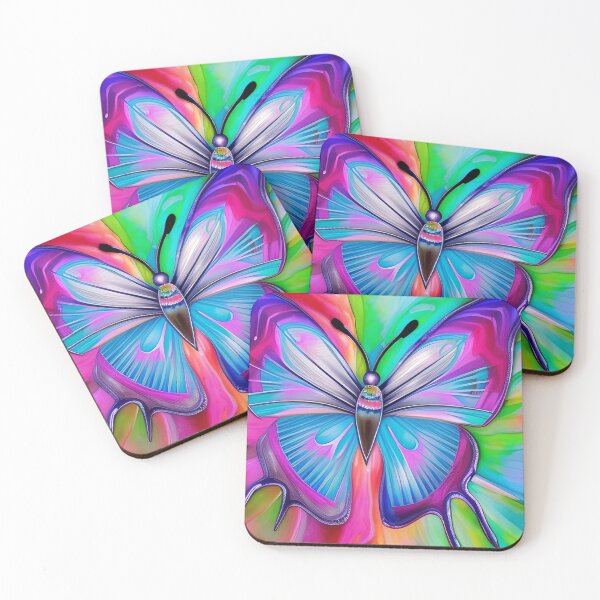 Item preview, Colorful Butterfly Modern Art designed and sold by BeansHotTees.